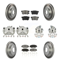 Transit Auto KCG-100837S Disc Brake Kit for 2013-2015 Honda Civic, Acura ILX - Front and Rear product image