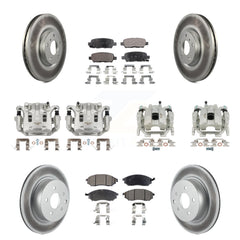 Transit Auto KCG-100838P Disc Brake Kit for 2010-2015 INFINITI Q40, INFINITI QX50, INFINITI EX37 & more - Front and Rear product image