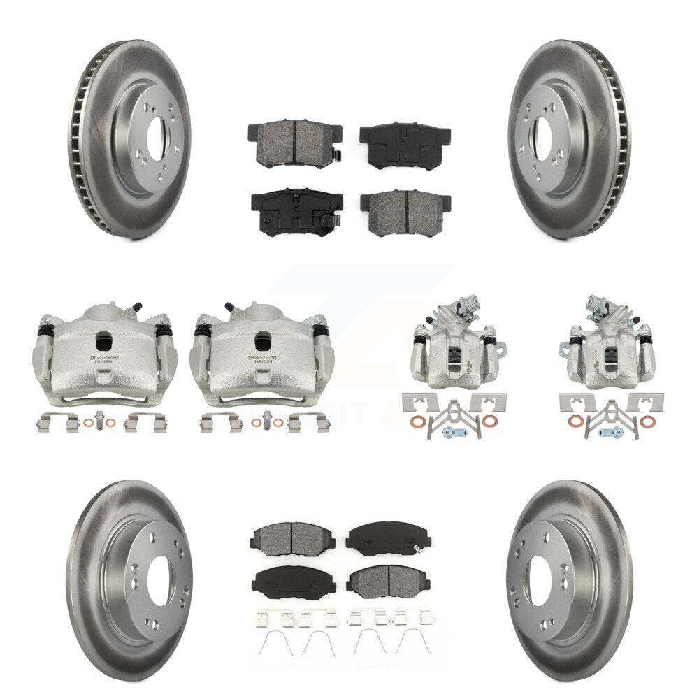 Transit Auto KCG-100838S Disc Brake Kit for 2015 Honda Civic - Front and Rear product image