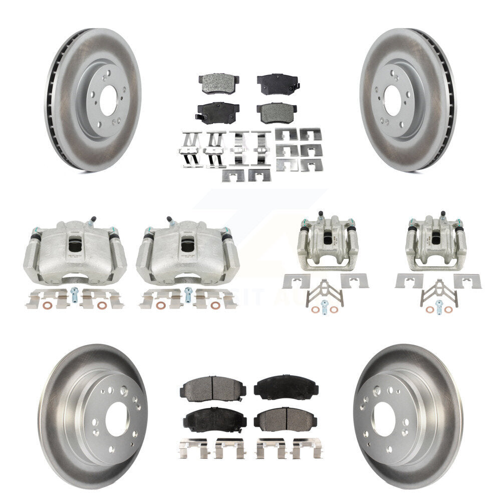 Transit Auto KCG-100838T Disc Brake Kit for 2004-2005 Acura TL - Front and Rear product image
