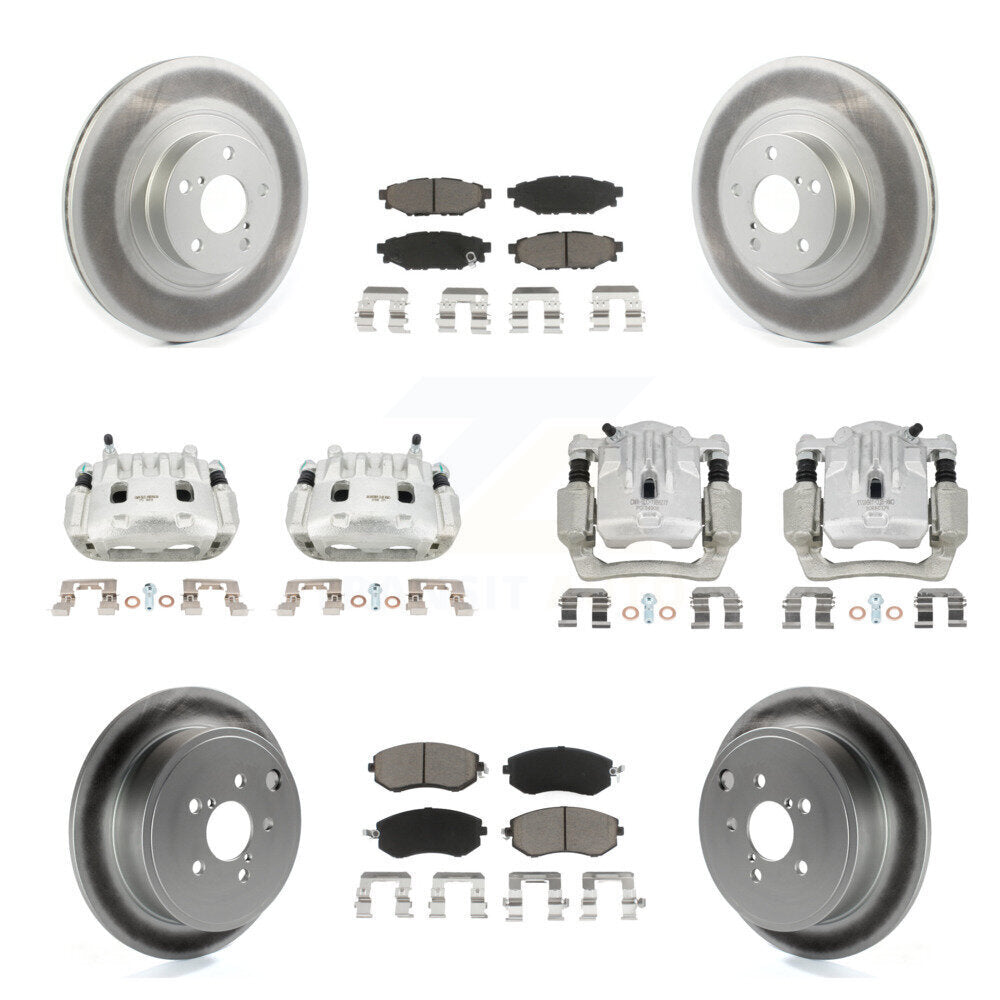 Transit Auto KCG-100839C Disc Brake Kit for 2013-2014 Subaru Legacy, Subaru Outback - Front and Rear product image