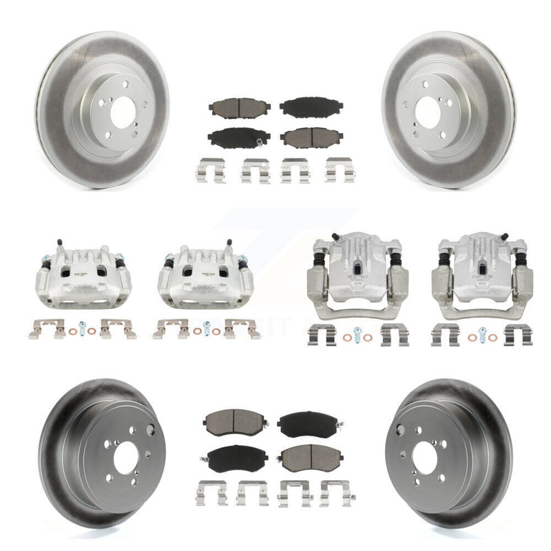 Transit Auto KCG-100839C Disc Brake Kit for 2013-2014 Subaru Legacy, Subaru Outback - Front and Rear product image