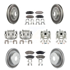 Transit Auto KCG-100839P Disc Brake Kit for 2008-2012 INFINITI EX35 - Front and Rear product image