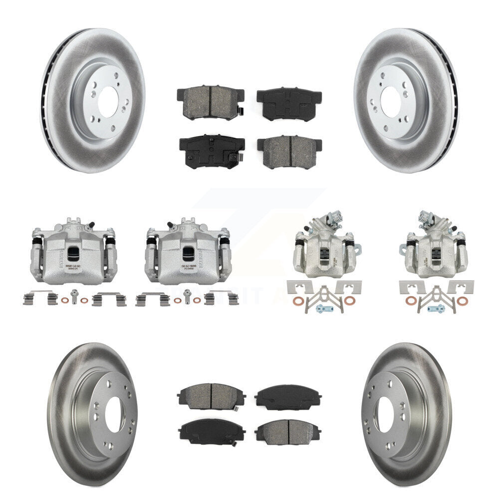 Transit Auto KCG-100839S Disc Brake Kit for 2006-2008 Honda Civic - Front and Rear product image
