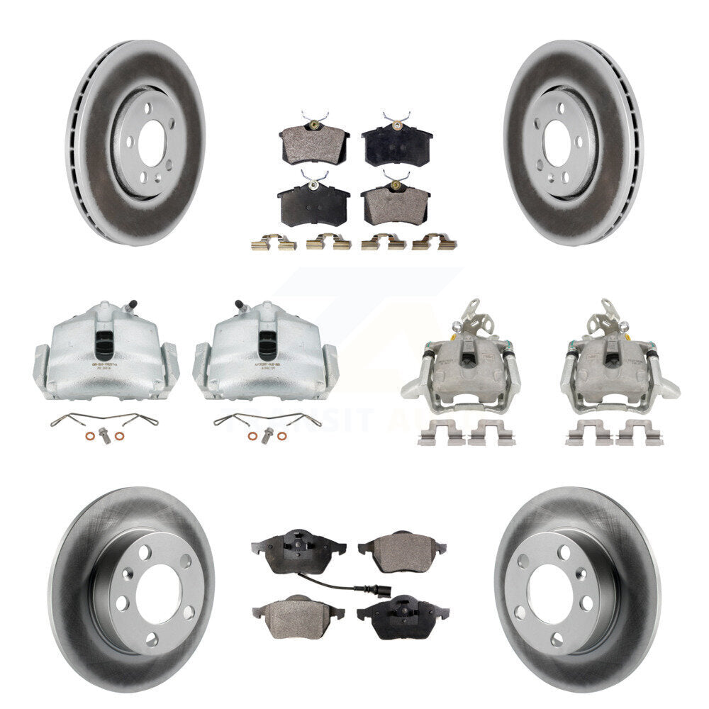 Transit Auto KCG-100841T Disc Brake Kit for 2006 Volkswagen Jetta - Front and Rear product image