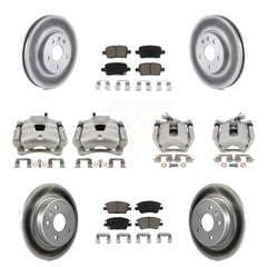 Transit Auto KCG-100843C Disc Brake Kit for 2017-2019 Chevrolet Cruze - Front and Rear product image