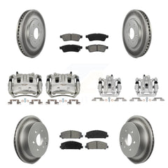 Transit Auto KCG-100843S Disc Brake Kit for 2011-2012 Suzuki Equator - Front and Rear product image