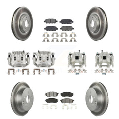 Transit Auto KCG-100844S Disc Brake Kit for 2011-2017 INFINITI QX70, Nissan Murano - Front and Rear product image