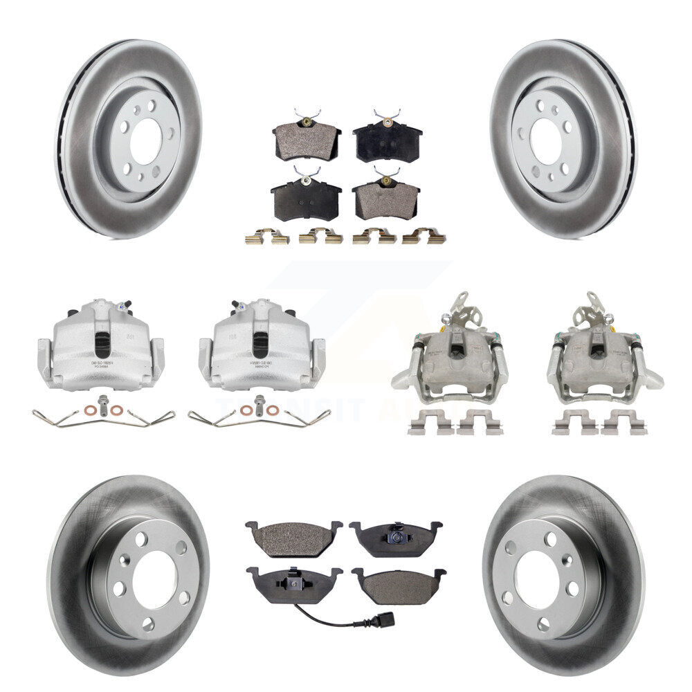 Transit Auto KCG-100844T Disc Brake Kit for 2006 Volkswagen Jetta - Front and Rear product image
