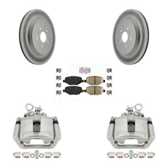Transit Auto KCG-100847N Disc Brake Kit for 2013-2019 Ford Taurus, Ford Explorer, Ford Special Service Police Sedan & more - Rear product image