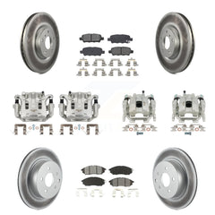 Transit Auto KCG-100847S Disc Brake Kit for 2010-2015 INFINITI Q40, INFINITI QX50, INFINITI EX37 & more - Front and Rear product image