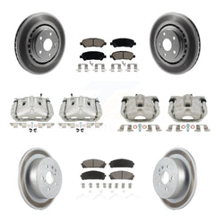 Transit Auto KCG-100848C Disc Brake Kit for 2010-2013 Toyota Highlander - Front and Rear product image