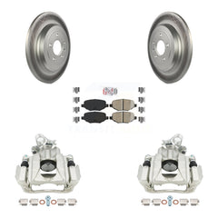 Transit Auto KCG-100849N Disc Brake Kit for 2010-2019 Ford Explorer, Ford Taurus, Ford Flex & more - Rear product image