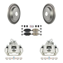 Transit Auto KCG-100850N Disc Brake Kit for 2010-2019 Ford Explorer, Ford Taurus, Ford Flex & more - Rear product image