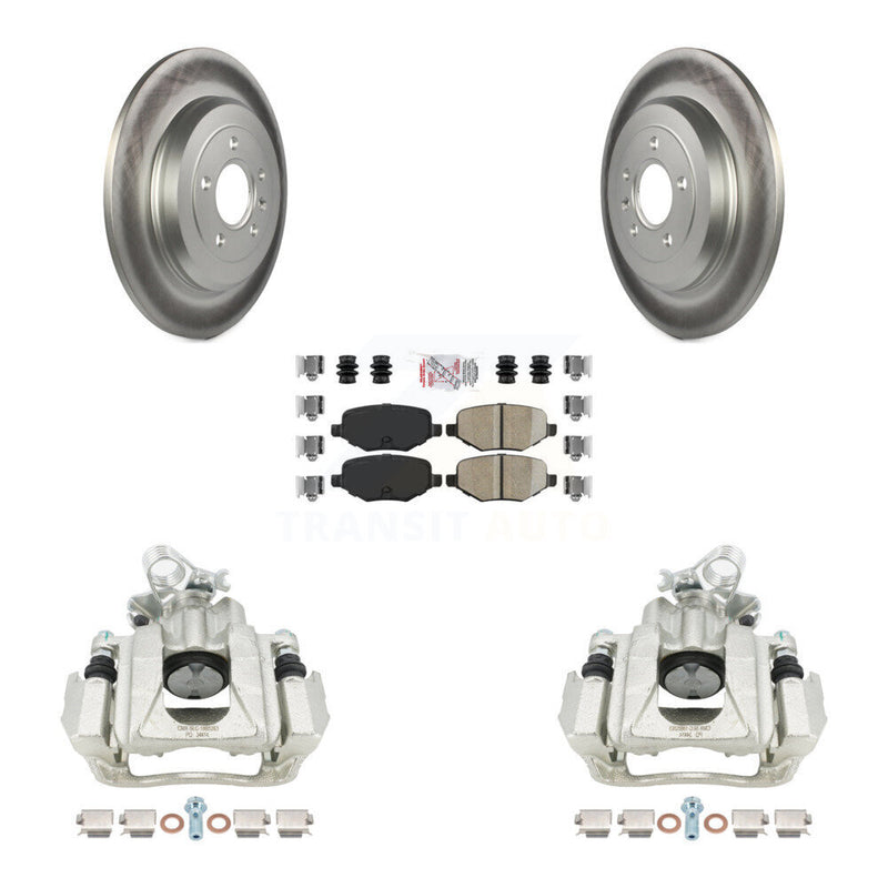 Transit Auto KCG-100850N Disc Brake Kit for 2010-2019 Ford Explorer, Ford Taurus, Ford Flex & more - Rear product image