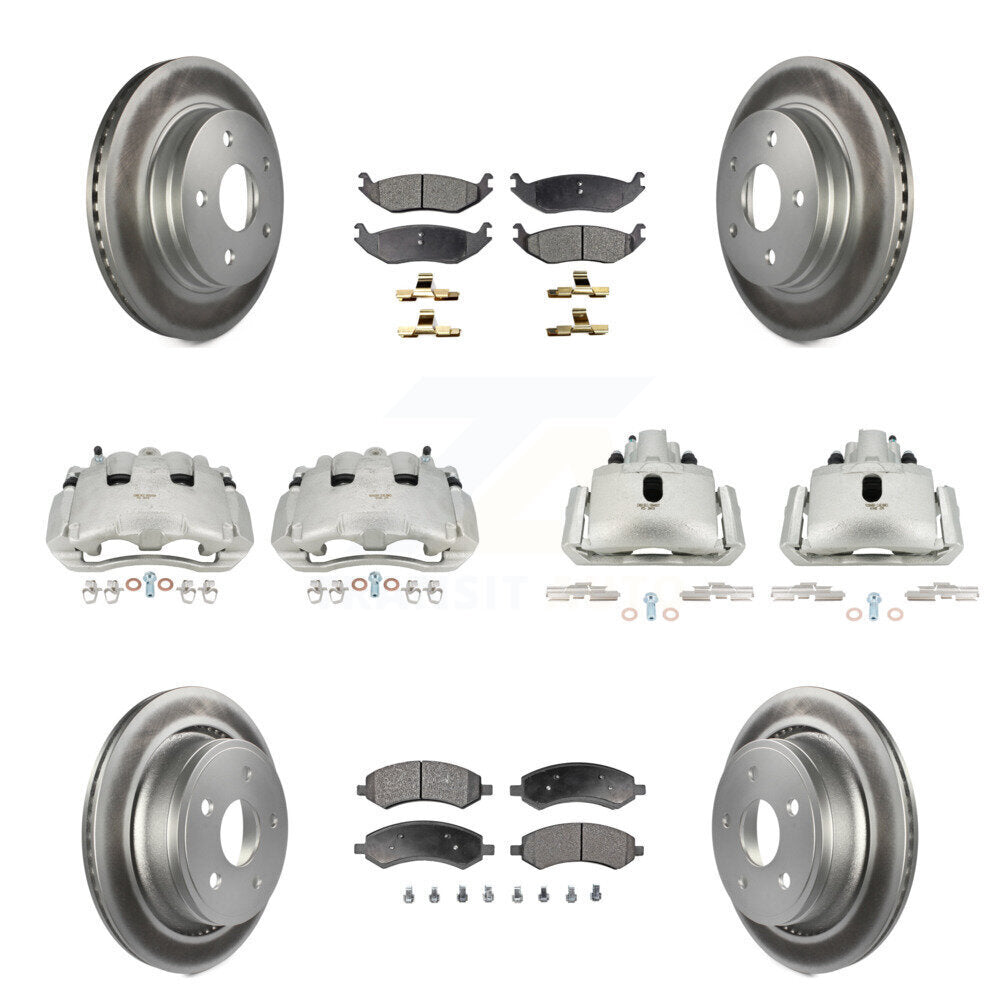 Transit Auto KCG-100851P Disc Brake Kit for 2006-2008 Dodge Ram 1500 - Front and Rear product image