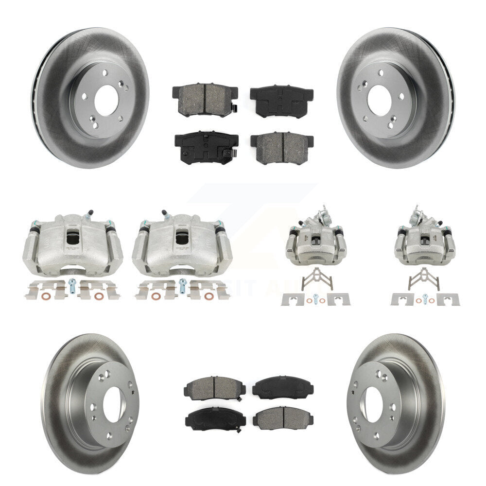 Transit Auto KCG-100851S Disc Brake Kit for 2003-2008 Honda Accord, Acura TSX - Front and Rear product image