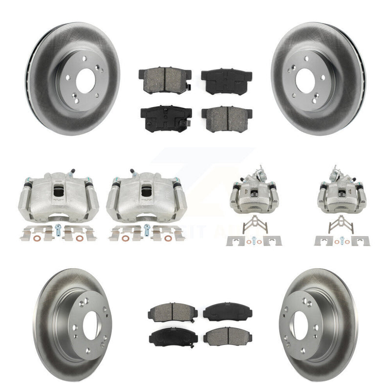 Transit Auto KCG-100851S Disc Brake Kit for 2003-2008 Honda Accord, Acura TSX - Front and Rear product image