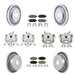 Transit Auto KCG-100852C Disc Brake Kit for 2004-2010 Toyota Sienna - Front and Rear product image