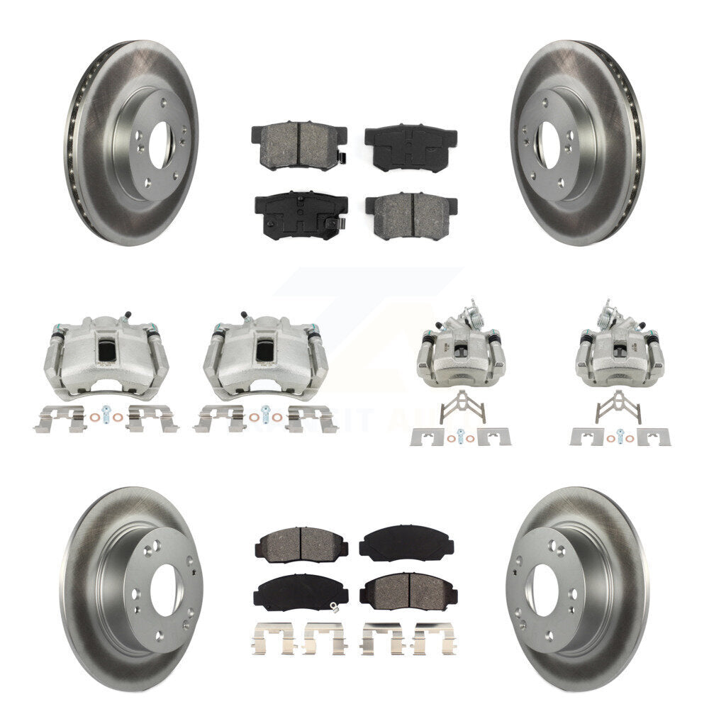 Transit Auto KCG-100852S Disc Brake Kit for 2003-2006 Honda Accord - Front and Rear product image