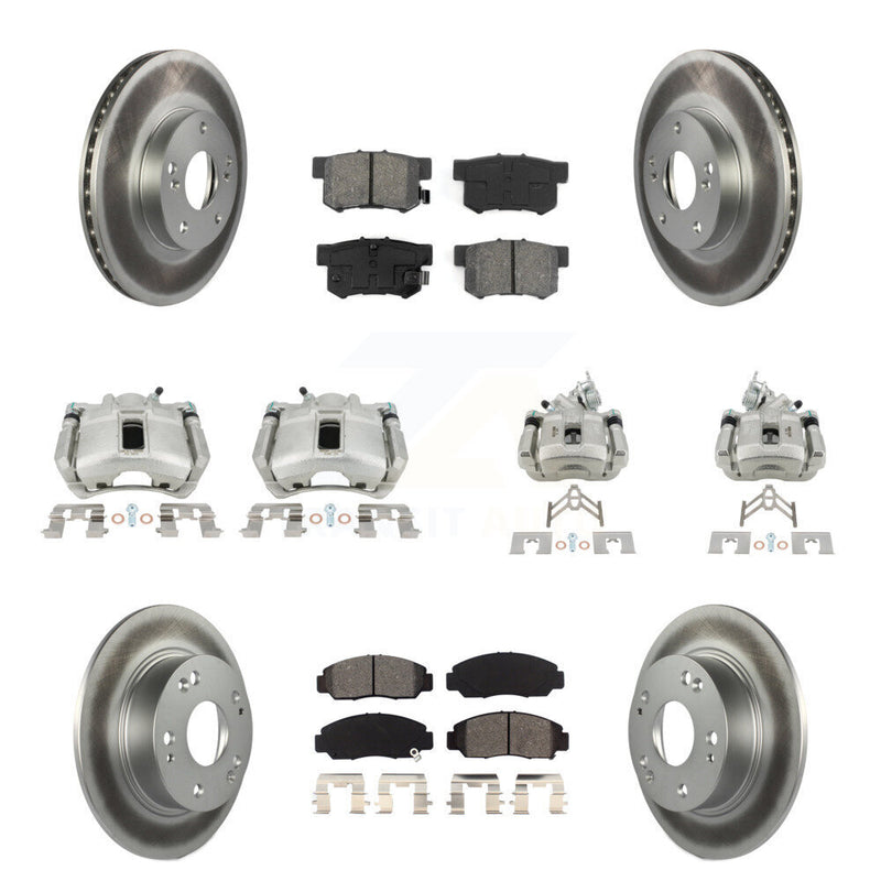 Transit Auto KCG-100852S Disc Brake Kit for 2003-2006 Honda Accord - Front and Rear product image