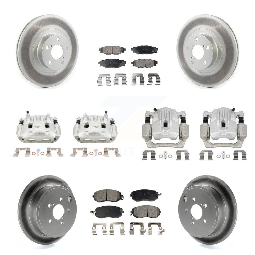 Transit Auto KCG-100852T Disc Brake Kit for 2013-2014 Subaru Legacy, Subaru Outback - Front and Rear product image