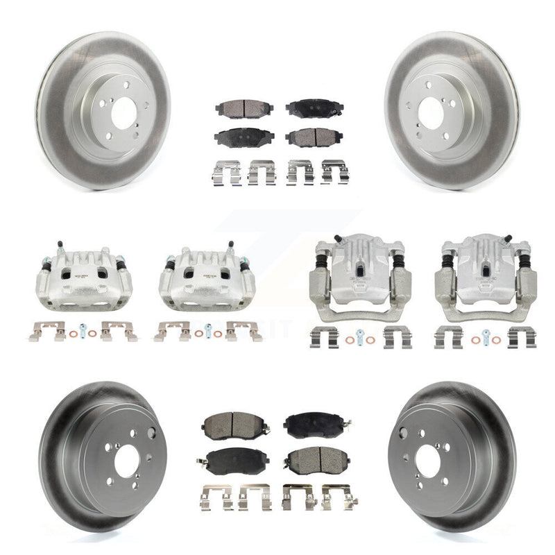 Transit Auto KCG-100852T Disc Brake Kit for 2013-2014 Subaru Legacy, Subaru Outback - Front and Rear product image