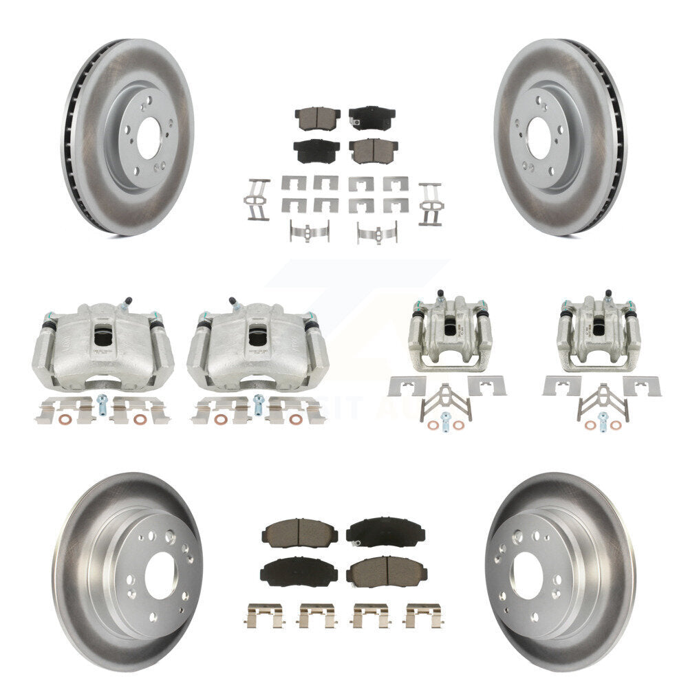 Transit Auto KCG-100853C Disc Brake Kit for 2004-2005 Acura TL - Front and Rear product image