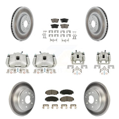 Transit Auto KCG-100853C Disc Brake Kit for 2004-2005 Acura TL - Front and Rear product image