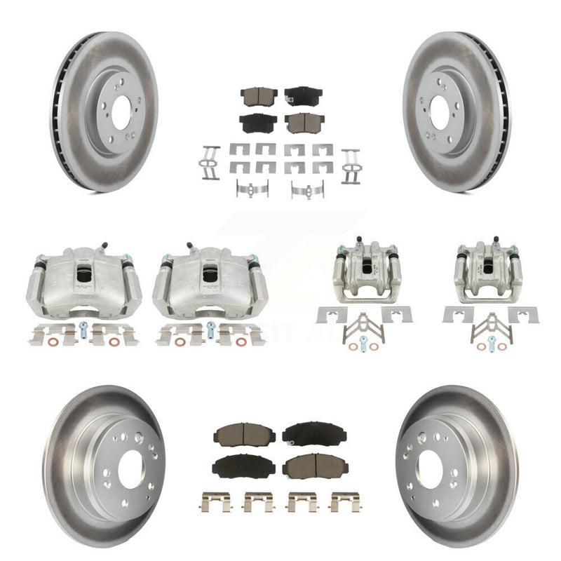 Transit Auto KCG-100853C Disc Brake Kit for 2004-2005 Acura TL - Front and Rear product image