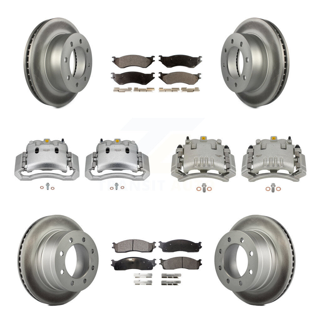 Transit Auto KCG-100853P Disc Brake Kit for 2003-2008 Dodge Ram 1500, Dodge Ram 2500, Dodge Ram 3500 - Front and Rear product image