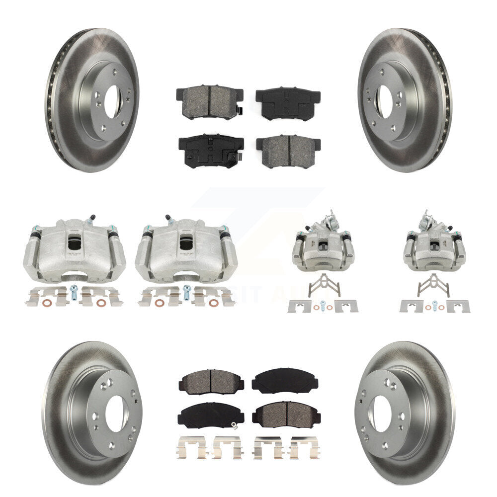 Transit Auto KCG-100853S Disc Brake Kit for 2003-2005 Honda Accord - Front and Rear product image