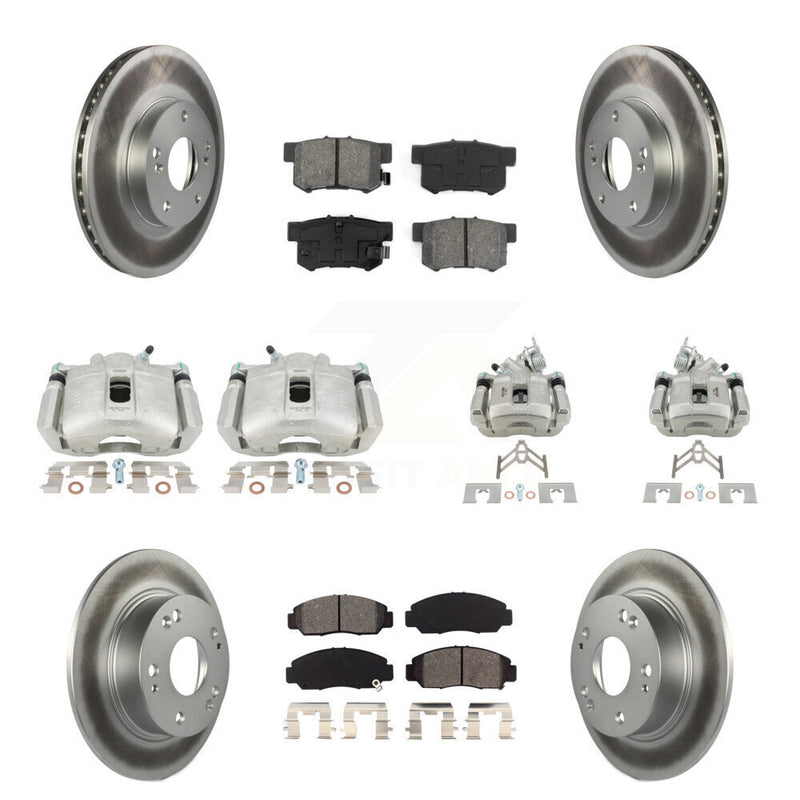 Transit Auto KCG-100853S Disc Brake Kit for 2003-2005 Honda Accord - Front and Rear product image