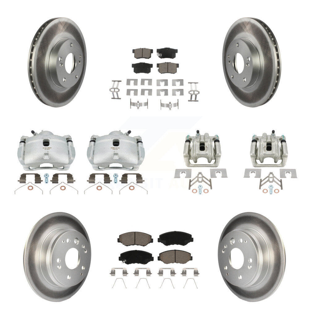 Transit Auto KCG-100854C Disc Brake Kit for 2003-2011 Honda Element - Front and Rear product image