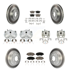 Transit Auto KCG-100854C Disc Brake Kit for 2003-2011 Honda Element - Front and Rear product image