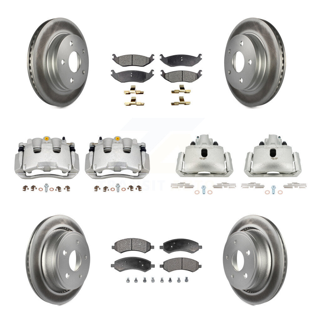 Transit Auto KCG-100854P Disc Brake Kit for 2007-2009 Chrysler Aspen, Dodge Durango - Front and Rear product image