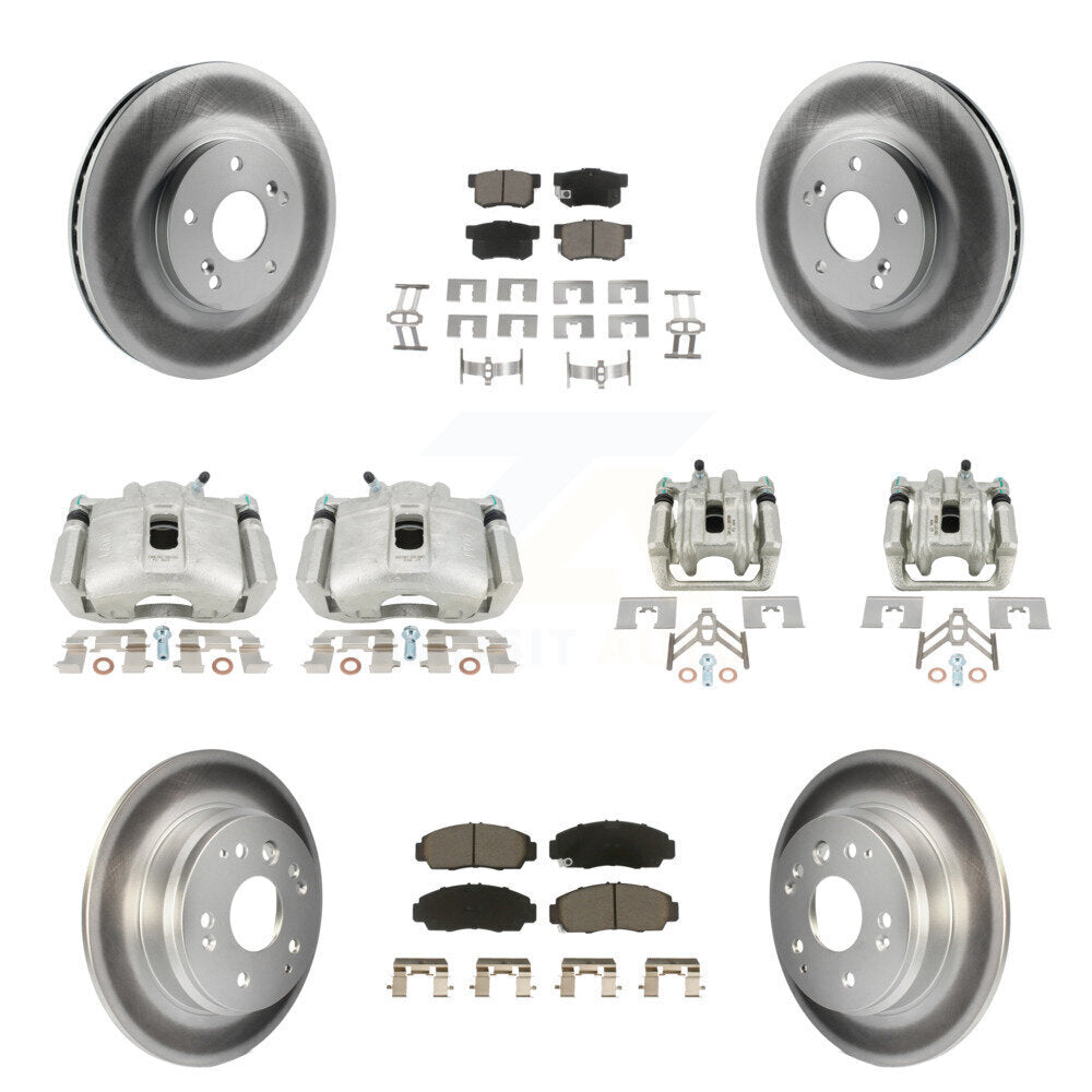 Transit Auto KCG-100855C Disc Brake Kit for 1999-2008 Acura TL - Front and Rear product image
