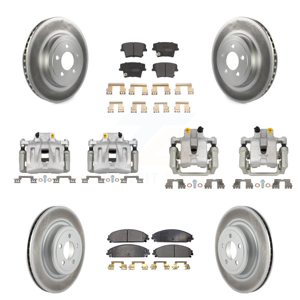 Transit Auto KCG-100855P Disc Brake Kit for 2011 Dodge Charger - Front and Rear product image