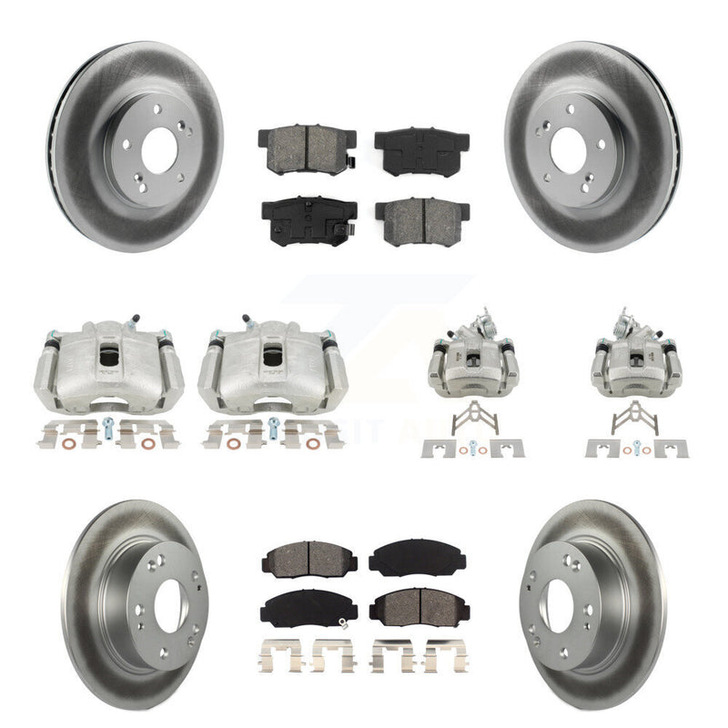 Transit Auto KCG-100855S Disc Brake Kit for 2005-2007 Honda Accord - Front and Rear product image