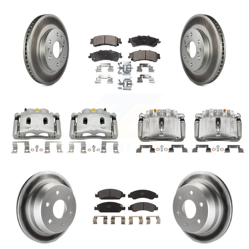 Transit Auto KCG-100856P Disc Brake Kit for 2007 Chevrolet Silverado 1500 Classic - Front and Rear product image