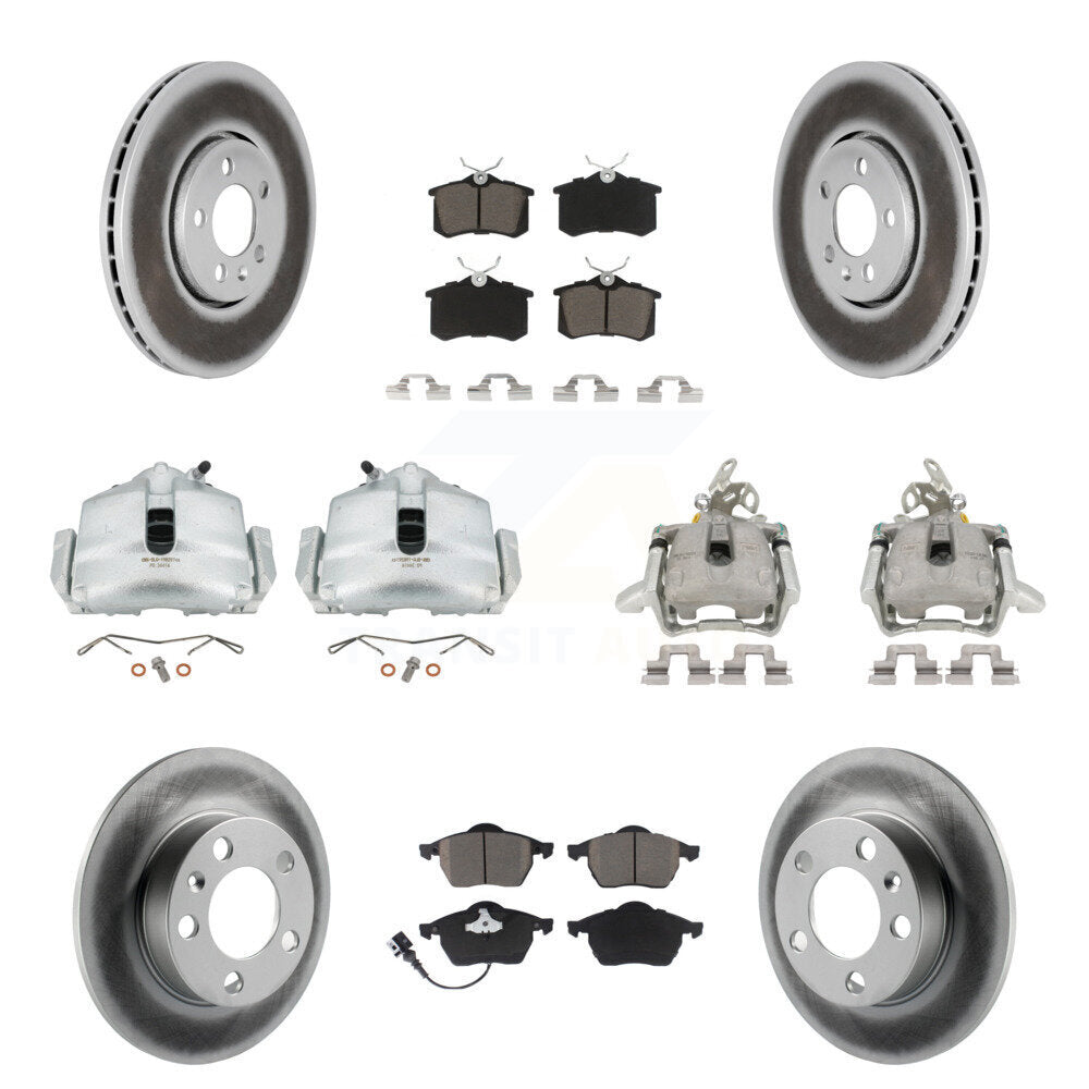 Transit Auto KCG-100857C Disc Brake Kit for 2006 Volkswagen Jetta - Front and Rear product image