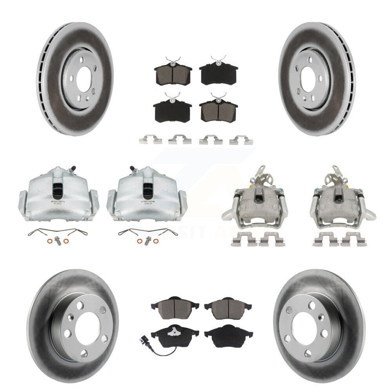 Transit Auto KCG-100857C Disc Brake Kit for 2006 Volkswagen Jetta - Front and Rear product image
