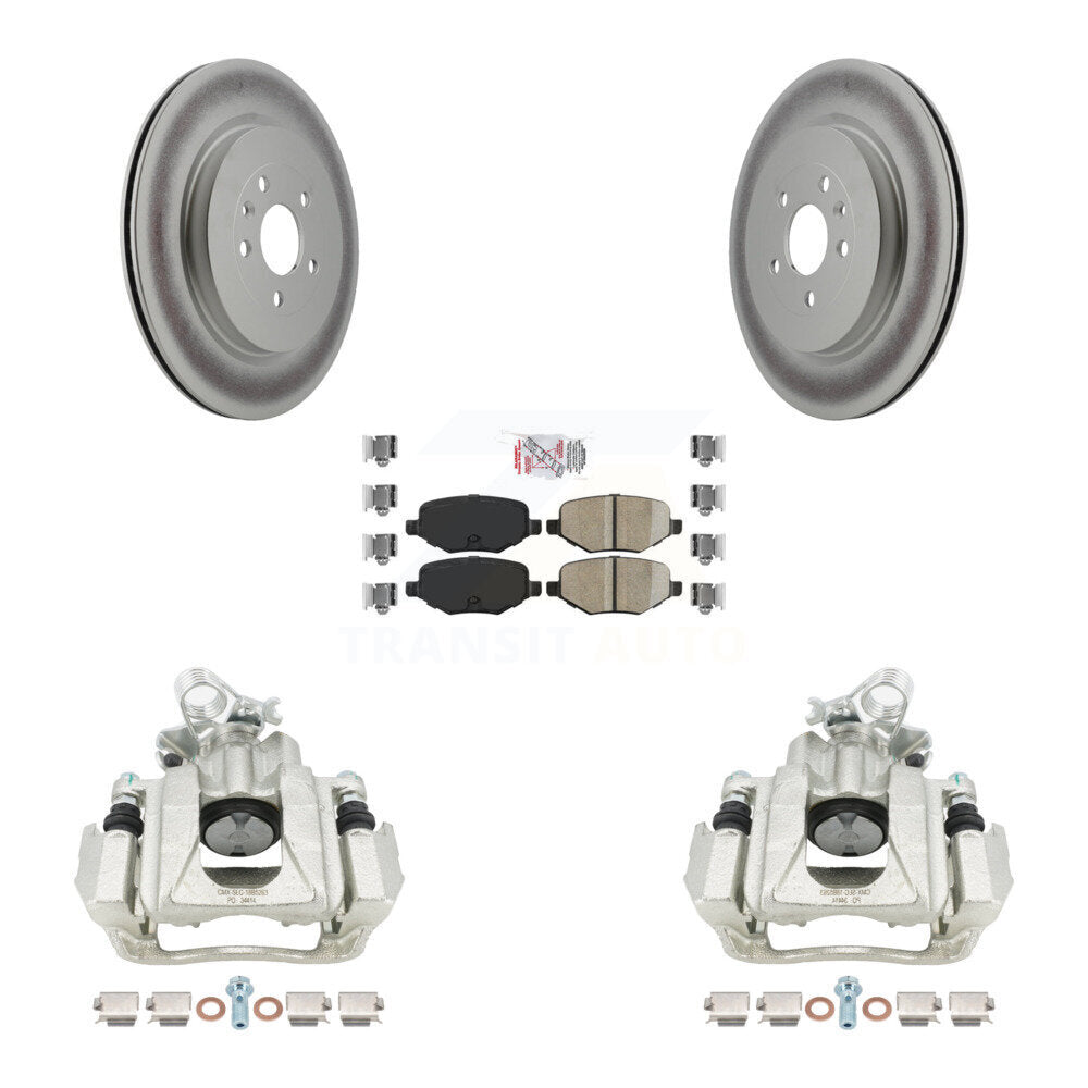 Transit Auto KCG-100857N Disc Brake Kit for 2012-2016 Lincoln MKS, Ford Flex - Rear product image