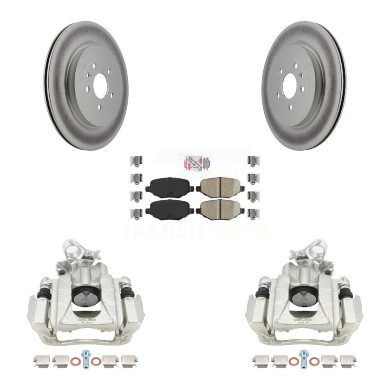 Transit Auto KCG-100857N Disc Brake Kit for 2012-2016 Lincoln MKS, Ford Flex - Rear product image