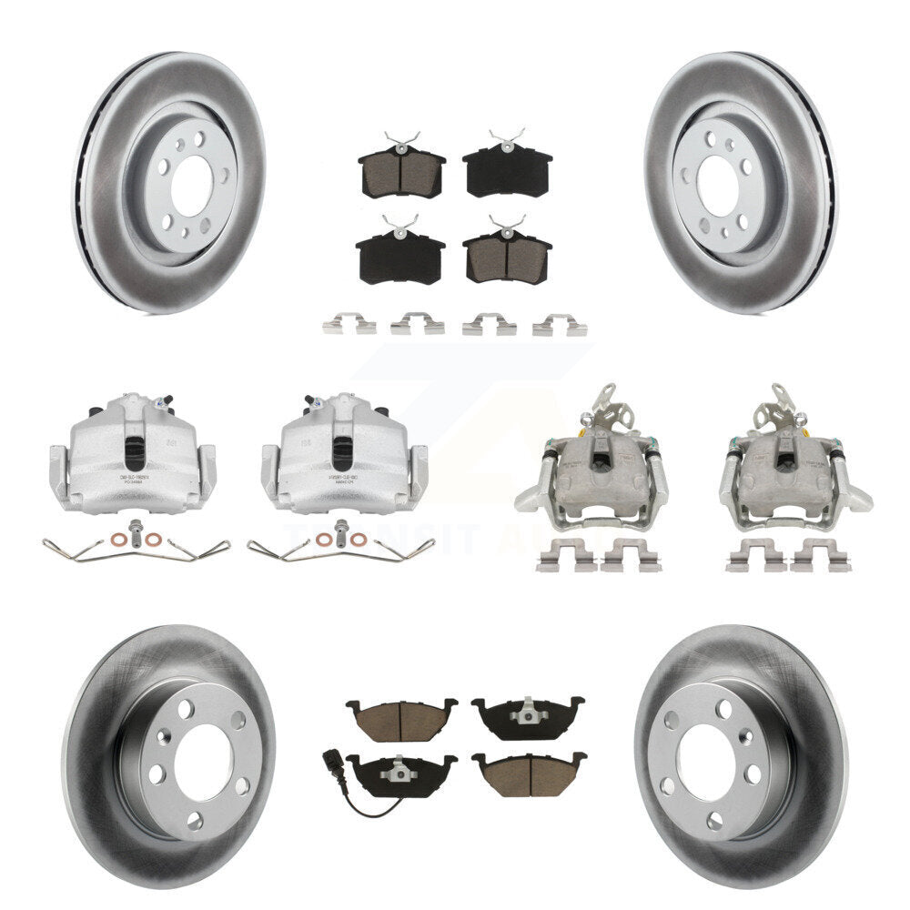 Transit Auto KCG-100858C Disc Brake Kit for 2006 Volkswagen Jetta - Front and Rear product image
