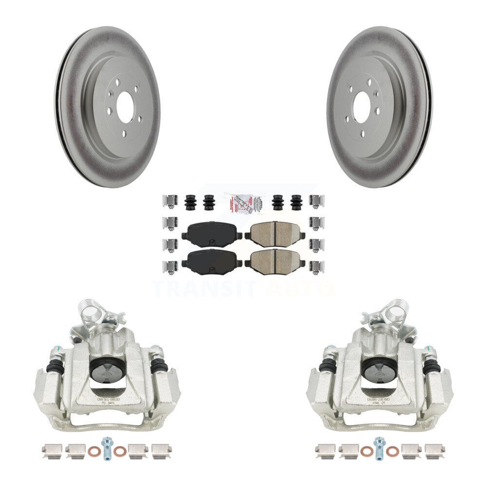 Transit Auto KCG-100858N Disc Brake Kit for 2012-2016 Lincoln MKS, Ford Flex - Rear product image