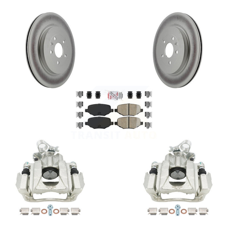 Transit Auto KCG-100858N Disc Brake Kit for 2012-2016 Lincoln MKS, Ford Flex - Rear product image