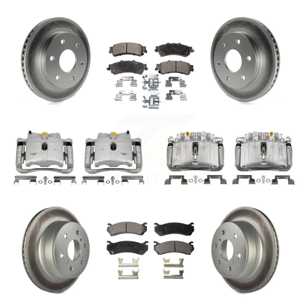 Transit Auto KCG-100858P Disc Brake Kit for 2007 GMC Sierra 1500 Classic - Front and Rear product image