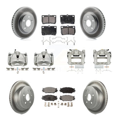 Transit Auto KCG-100858T Disc Brake Kit for 2010-2013 Lexus IS250 - Front and Rear product image