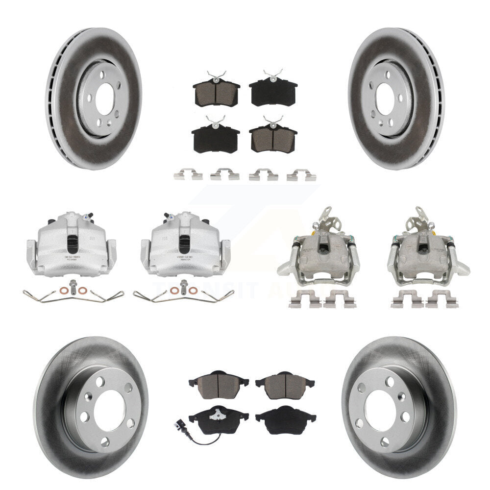 Transit Auto KCG-100859C Disc Brake Kit for 2006 Volkswagen Jetta - Front and Rear product image